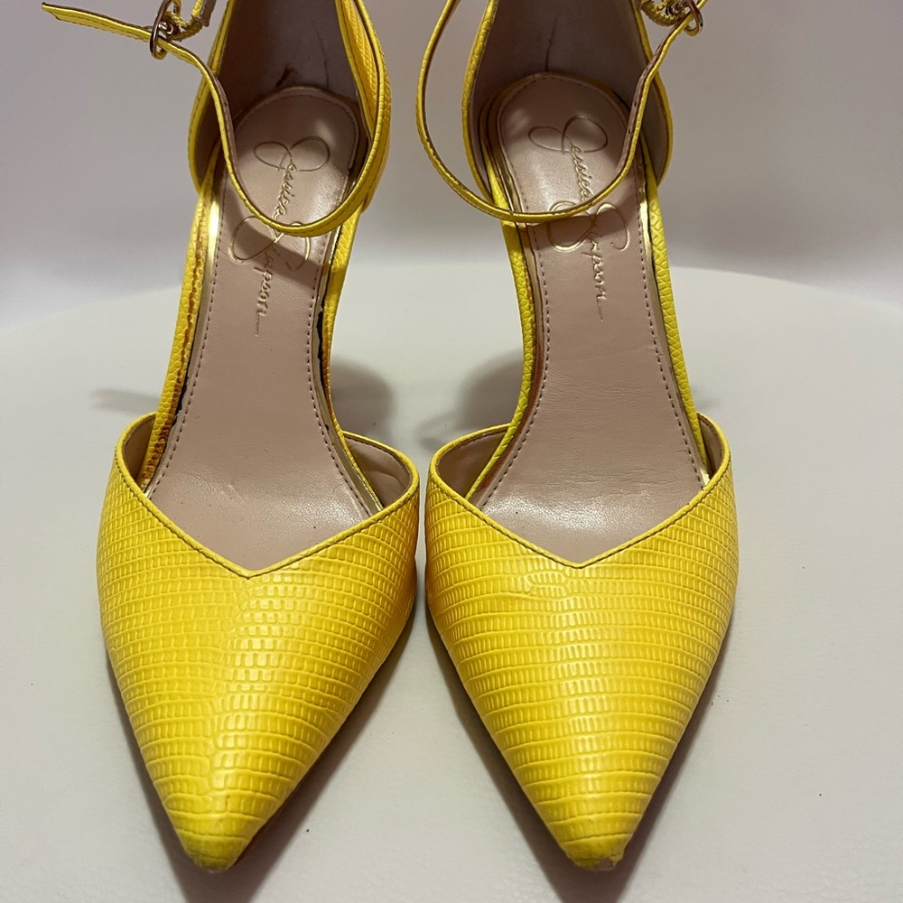 Jessica Simpson Yellow Women's Heels